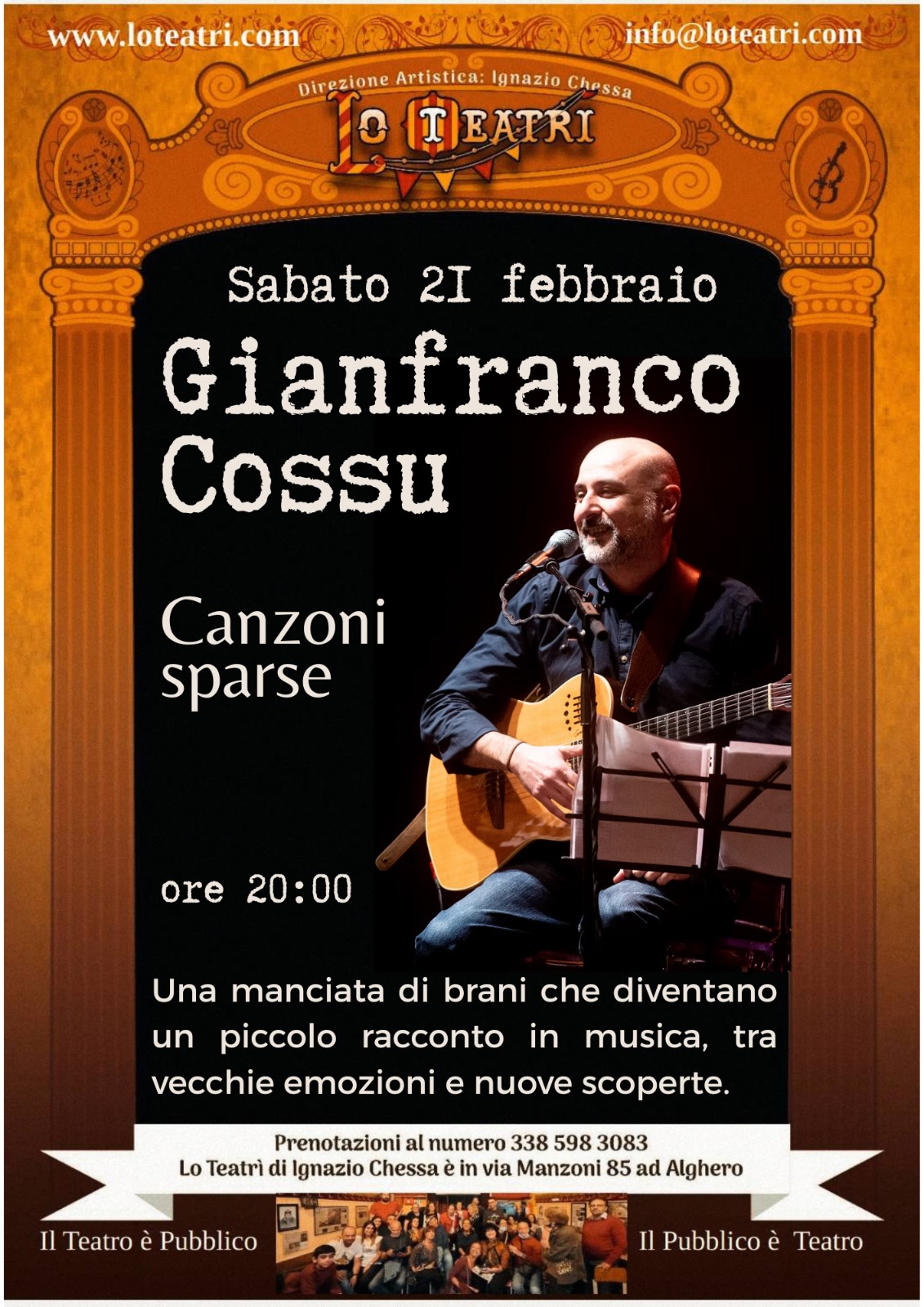Canzoni Sparse - Gianfranco Cossu